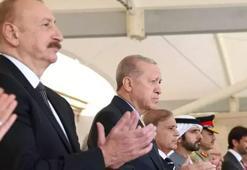 Cumhurbaşkanı Erdoğan, İlham Aliyev ve Şahbaz Şerif ile görüştü