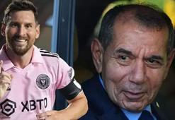 Galatasaray Başkanı Dursun Özbek'ten Messi yanıtı! 'Çıtayı çok yükselttik'