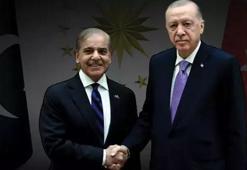 Cumhurbaşkanı Erdoğan, Bakü'de Pakistan Başbakanı Şerif'i kabul etti