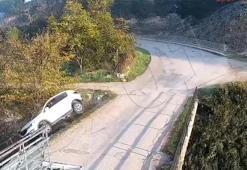 Amasya'da 17 ve 12 yaşındaki kızlar, babalarının otomobiliyle dehşeti yaşadı