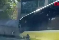 Beşiktaş'ta İETT otobüsü kaza yaptı! Ekipler sevk edildi