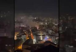 Kağıthane'de bir binada patlama meydana geldi!