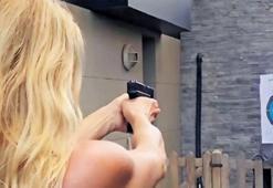 Sosyetik güzel poligonda