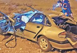 Batman'da kahreden kaza: 2 ölü 1 yaralı