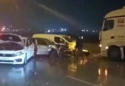 TAG Otoyolu’nda zincirleme kaza! 2’si ağır 13 yaralı