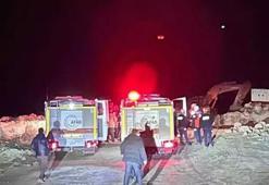 Sivas'ta demir madeni ocağında göçük! Şantiye müdürü toprak altında kaldı