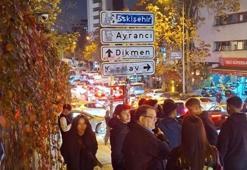 Kızılay tabelasında fotoğraf çekme akımı kanlı bitti! 2 yaralı, 1 tutuklama