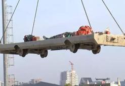 İstanbul'da 18 metre derinlikteki tünelde kaza geçiren işçi vinçle çıkarıldı