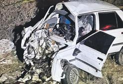 Uzman Çavuş ve hamile eşi kazada can verdi