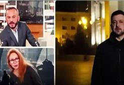 Zelenskiy ile canlı yayına bağlanan Fransız TV kanalında bomba alarmı şoku!
