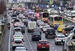 İstanbul'da trafik yoğunluğu