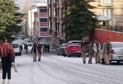 Kar sürprizi! Lapa lapa yağmaya başladı, her yer beyaza büründü