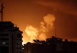 İsrail'den Şam'a SİHA'larla hava saldırısı