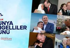 Cumhurbaşkanı Erdoğan'dan Dünya Engelliler Günü mesajı