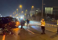 İstanbul Şişli’de zincirleme kaza! 2 yaralı var