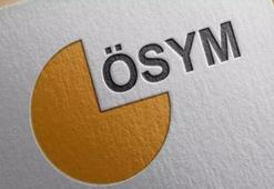 ÖSYM cumartesi ve pazar günü 3 sınav yapacak