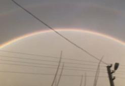 Çiftçinin tebessüm ettiren çifte gökkuşağı anı viral oldu: 'Anlatmaya gerek yok!'