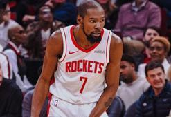 Alperen Şengün oynamadı, Houston Rockets'ta Kevin Durant tarihe geçti!