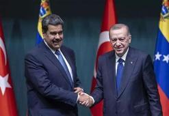 Cumhurbaşkanı Erdoğan, Venezuela Cumhurbaşkanı Maduro ile görüştü