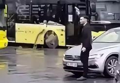 Şişli’de İETT durağında havaya ateş açan şüpheli yakalandı