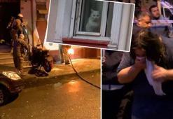 Küçükçekmece'de korkutan yangın: 1'i bebek 2'si çocuk 6 kişi kurtarıldı