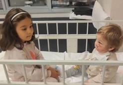 Pitbull saldırısına uğrayan iki kardeşten Efe de taburcu edildi