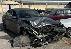 Aracını oto yıkamaya bıraktı, hurda olarak geri aldı! Kaza anı kameralara yansıdı