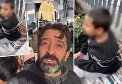 Eşofman çalan çocuğu iple bağladı! ‘Anadan doğma edeceğim’