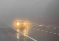 Bolu Dağı’nda görüş mesafesi yer yer 30 metreye kadar düştü