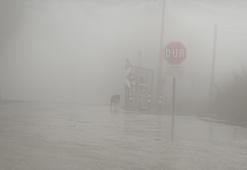 Bolu Dağı’nda yoğun sis ve sağanak! Görüş mesafesi 30 metreye düştü