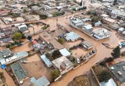 Mardin’de sağanak sonrası köy göle döndü! Dron görüntüleri şoke etti