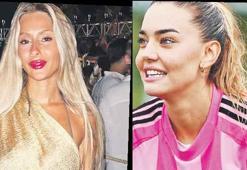 Barda kız kıza kavga