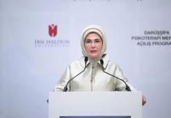 Emine Erdoğan, İHÜ İPAM Darüşşifa Psikoterapi Merkezi'nin açılışına katıldı