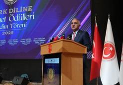 2025 Türk Diline Hizmet Ödülleri sahiplerini buldu! Bakan Ersoy: Türkçeye gösterdiğimiz özen, geleceğe gösterdiğimiz özendir