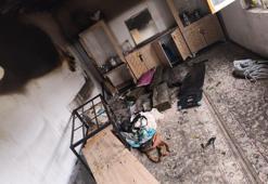 Gizemli yangınlar zinciri! Evi yanan ailenin sığındığı komşu evi de alevlere teslim oldu