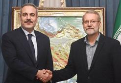 Bakan Fidan, İran Ulusal Güvenlik Yüksek Konseyi Başkanı Laricani ile görüştü