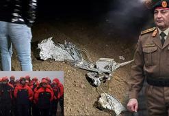 İşte Ankara'da düşen Libya heyetini taşıyan uçağın görüntüleri!