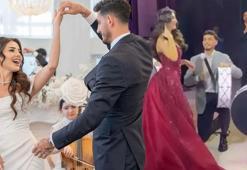 Hazal Çağlar ve Samet Akaydın düğün için geri sayımda! İşte ünlü çiftin kına gecesinden mutlu anlar