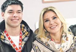 60. anaokulunu oğlu ile açtı