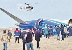 Azerbaycan uçağını füze düşürmüş