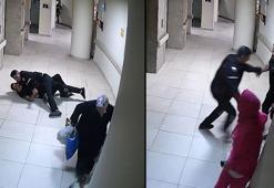 'Koca dehşeti' kamerada! Boşanma aşamasındaki eşini kovaladı, yakalayıp vurdu