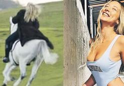 Kaçan at Aleyna’yı korkuttu