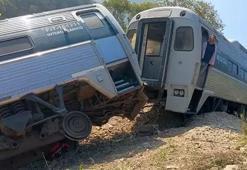 Meksika'da yolcu treni raydan çıktı! Ölü ve yaralılar var