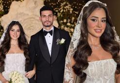Görkemli düğünle evlendi! Taze gelin Hazal Çağlar'dan ilk hamle
