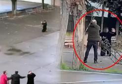 Öfkeli baba kızını rahatsız eden genci okul bahçesine kadar izledi, dehşet saçtı
