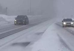 Bolu Dağı’nda kar yeniden etkili oluyor