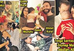 Bebekli kutlama! Ünlü çiftlerde yılbaşında mutlu aile pozları