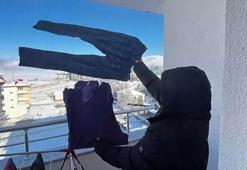 Ardahan'nın Göle ilçesi buz tuttu! Termometreler -39,7’yi gösterdi