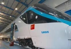 Türkiye'nin ürettiği en hızlı trenden ilk görüntüler geldi