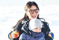 Çocuklar gibi eğlendi